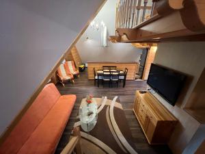 Część wypoczynkowa w obiekcie Apartamenty Bukowina