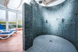Koupelna v ubytování Hotel Novum