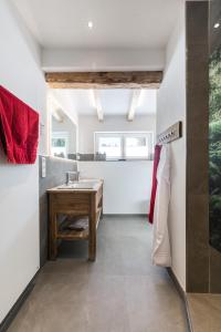 Kuchyň nebo kuchyňský kout v ubytování Haus No 60 Kleinwalsertal