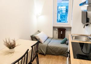 Kuchyň nebo kuchyňský kout v ubytování Vittoria House Turin I - Appartamento al Valentino centro Torino