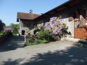 Vrt pred nastanitvijo Le Domaine du Grand Cellier Chambres d'hôtes en Savoie