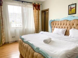 Postel nebo postele na pokoji v ubytování Vesta G06 2Br