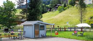 Zahrada ubytování Haus No 60 Kleinwalsertal