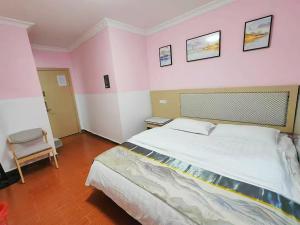 Katil atau katil-katil dalam bilik di Dihao Hostel North Railway Station