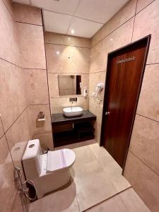 Koupelna v ubytování Hotel Mazong Crest