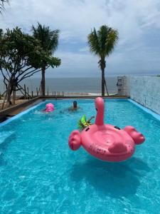 Πισίνα στο ή κοντά στο Emerald Beach Homestay +29 φωτογραφίες