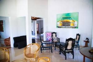 Posezení v ubytování Breez Holiday Home