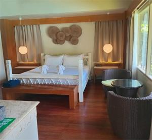 Postel nebo postele na pokoji v ubytování Bhumiyama Plus + 52 fotografií