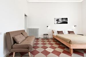 Posezení v ubytování Liberty Rooms
