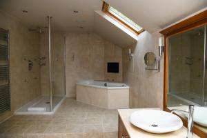 Vannituba majutusasutuses Ridgeway Cottage at Lovelady Shield