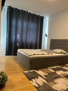 Postel nebo postele na pokoji v ubytování Central Apartment Aalborg C - Sorin