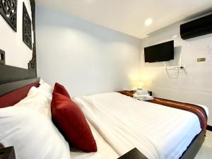 TV a/nebo společenská místnost v ubytování Sunray Beach Hotel