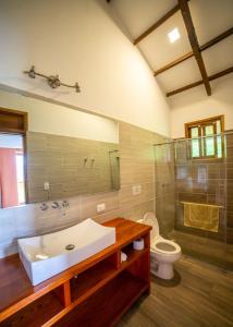 Koupelna v ubytování Ecoresort Gran Azul