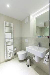 Koupelna v ubytování Hotel Hafenresidenz Stralsund