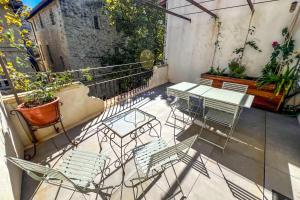 En balkon eller terrasse på AC - Private Exterior - Duplex Quartier des Artistes