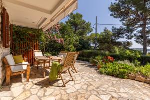 Zahrada ubytování Villa Lavanda