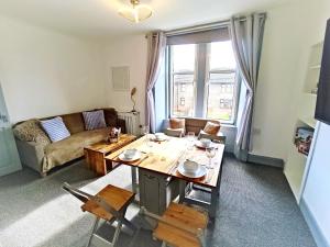 Χώρος καθιστικού στο Dundee Football Stadium Apartment
