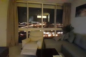Posezení v ubytování Il Monte Galala Modern Comfy 3BR Apartment wt' exceptional skyline views!