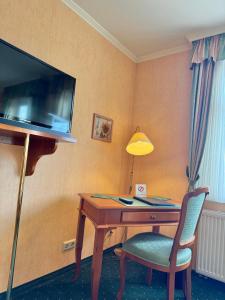 TV o dispositivi per l'intrattenimento presso Pension Alter Kutschenbauer