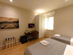 Postel nebo postele na pokoji v ubytování Angel rooms