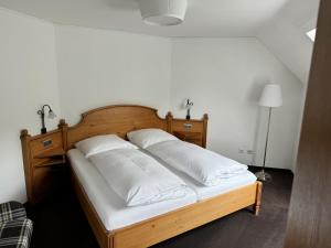 Voodi või voodid majutusasutuse Hotel Silberfelsen toas
