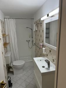 Vannituba majutusasutuses Hotel Silberfelsen