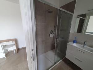 Koupelna v ubytování L'Acquaviva + 35 fotografií