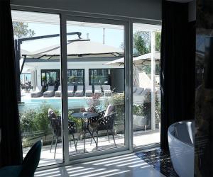 Posezení v ubytování Comfort Suites