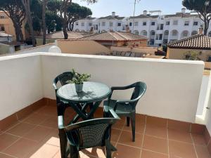 Balkon lub taras w obiekcie Apartamento Castillo de Mar