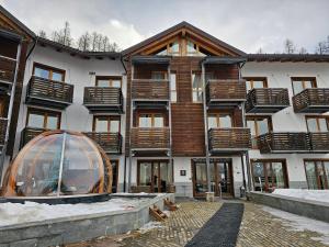 Budova, kde se hotel nachází