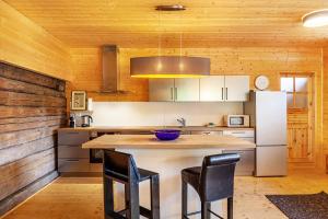 Kuchyňa alebo kuchynka v ubytovaní Penthouse im Bauernhaus