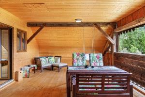 Posedenie v ubytovaní Penthouse im Bauernhaus