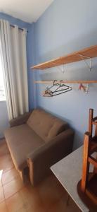 Posezení v ubytování Kit com vista linda perto das Castanheiras