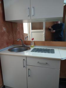 Kuchyň nebo kuchyňský kout v ubytování Panorama Vels