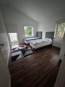 Postel nebo postele na pokoji v ubytování Söder Central