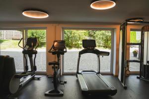 Fitness centrum a/nebo fitness zařízení v ubytování Residence Montani