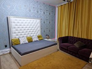Postel nebo postele na pokoji v ubytování Lust Hostel