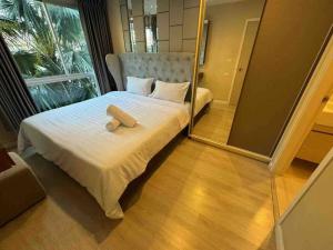 Postel nebo postele na pokoji v ubytování Sukhumvit 40 Two bath two bedroom two balcony + 33 fotografií