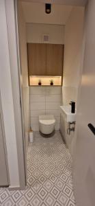 Koupelna v ubytování Apartment Mitis