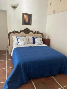 Letto o letti in una camera di Villa La Perla Capri