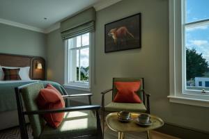 Voodi või voodid majutusasutuse The Leddie Hotel toas