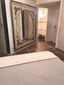 Letto o letti in una camera di Villa La Perla Capri