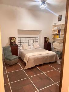 Letto o letti in una camera di Villa La Perla Capri