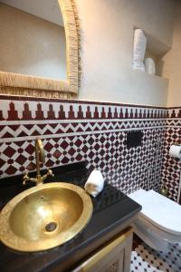 Koupelna v ubytování Riad Palais MERYEM