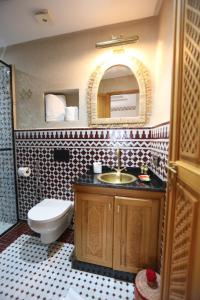 Koupelna v ubytování Riad Palais MERYEM