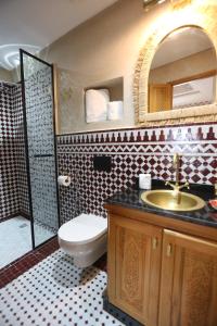 Koupelna v ubytování Riad Palais MERYEM