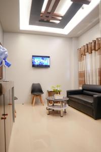 TV a/nebo společenská místnost v ubytování JCzar Suites