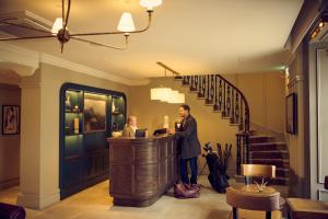Istumisnurk majutusasutuses The Leddie Hotel