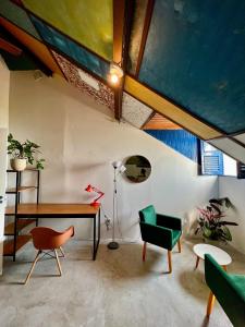 Castelo dos Tucanos Host的休息区