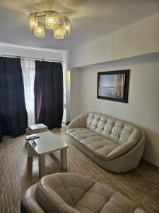Posezení v ubytování Apartament Alex